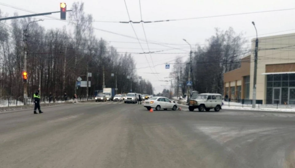 Фото с места аварии