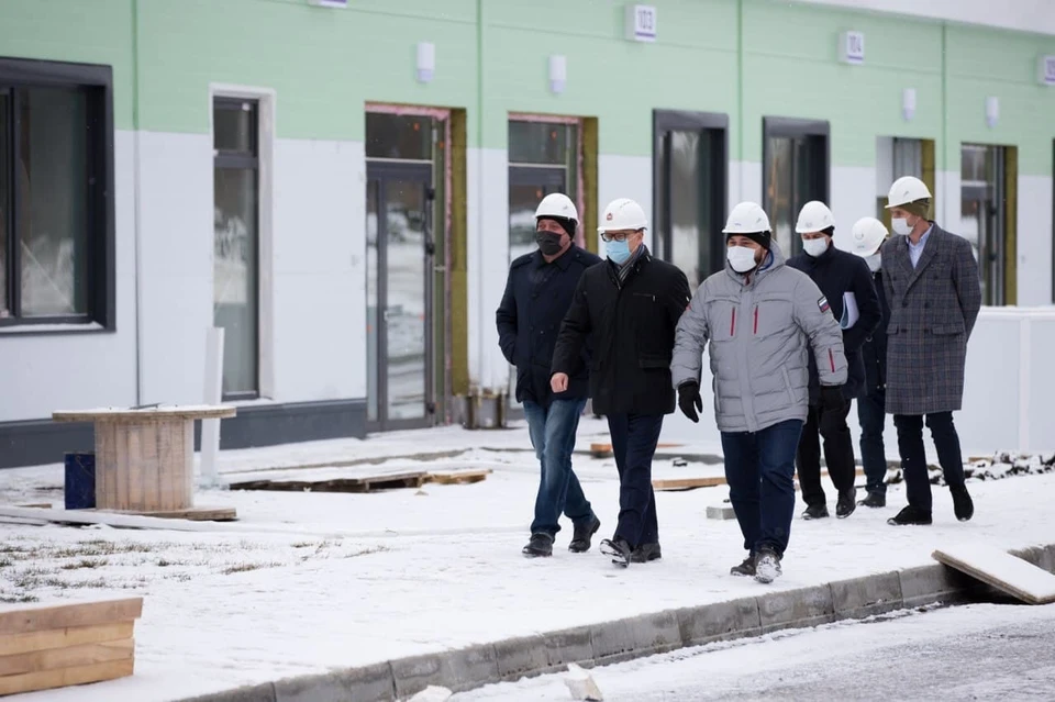 В этом году в Челябинской области построили инфекционный центр. Его возвели в рекордные сроки — за 74 дня. Фото: пресс-служба губернатора