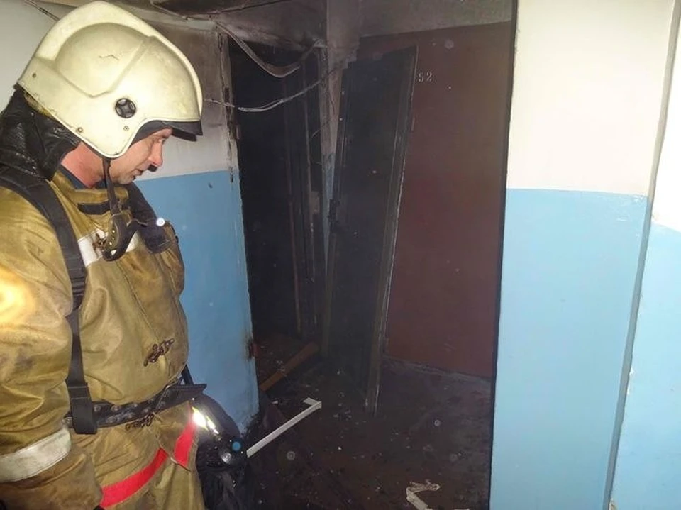 Очередной пожар в одной квартире в Томске