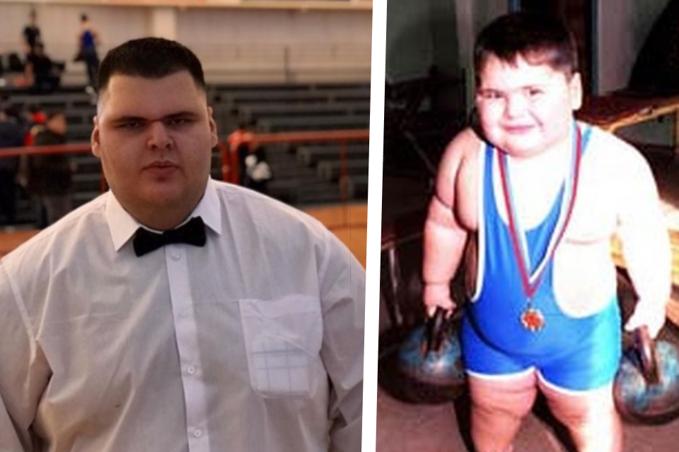Джамбулат Хатохов в 20 лет и 4 года