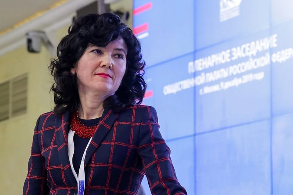 Секретарь Общественной палаты России (ОП РФ) Лидия Михеева. Фото: Вячеслав Прокофьев/ТАСС