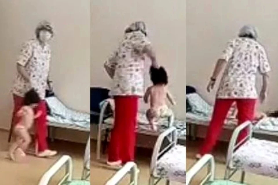 Стало известно, когда в Новосибирске из больницы выпишут девочку, которую медсестра таскала за волосы. Фото: Кадр из видео