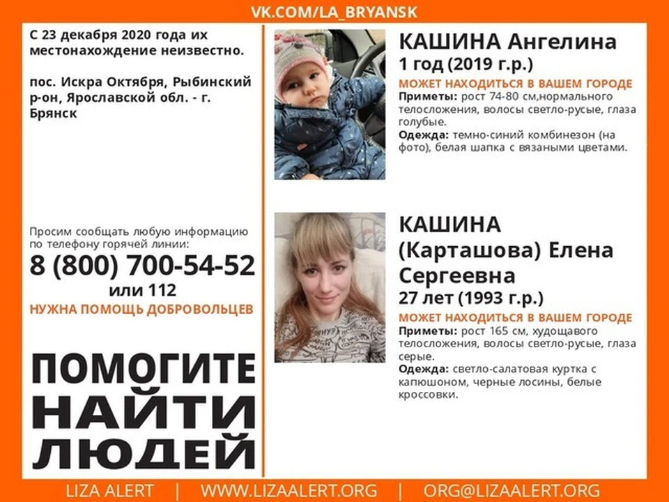 Фото: группа «Поисковый отряд «ЛизаАлерт» Брянской области» в vk.com.