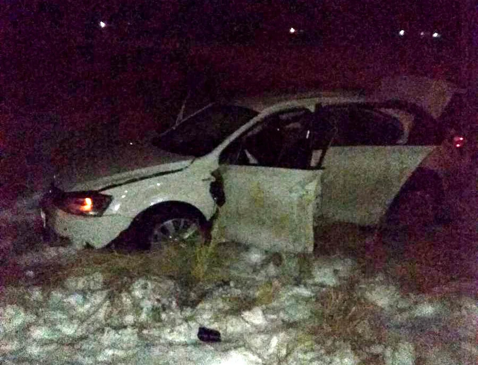 Покувыркался в сугробе водитель «Volkswagen Jetta» в Тульской области