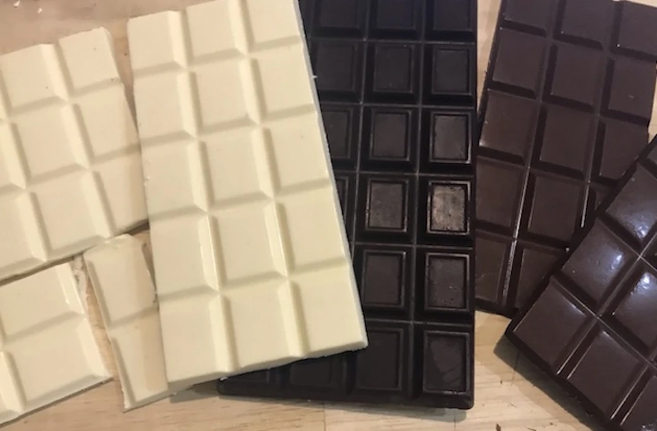 Рецепт: Белый шоколад - В домашних условиях , масло какао основной инградиент