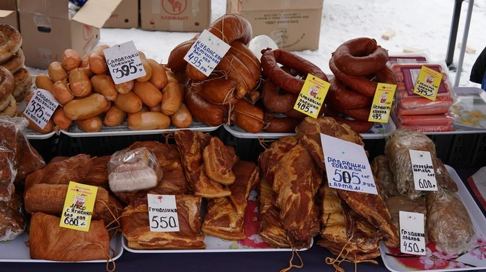 На ярмарке можно будет купить мясные деликатесы