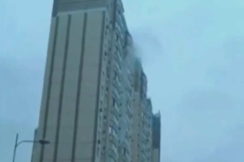 Клубы дыма заметили ростовчане. Фото: vk "ЭТО РОСТОВ! – новости Ростова-на-Дону"