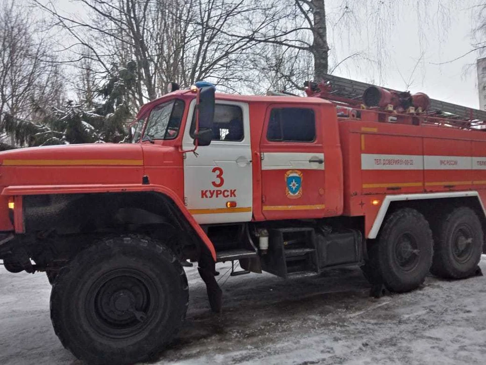 К ликвидации пожара привлекались 25 человек, семь единиц техники