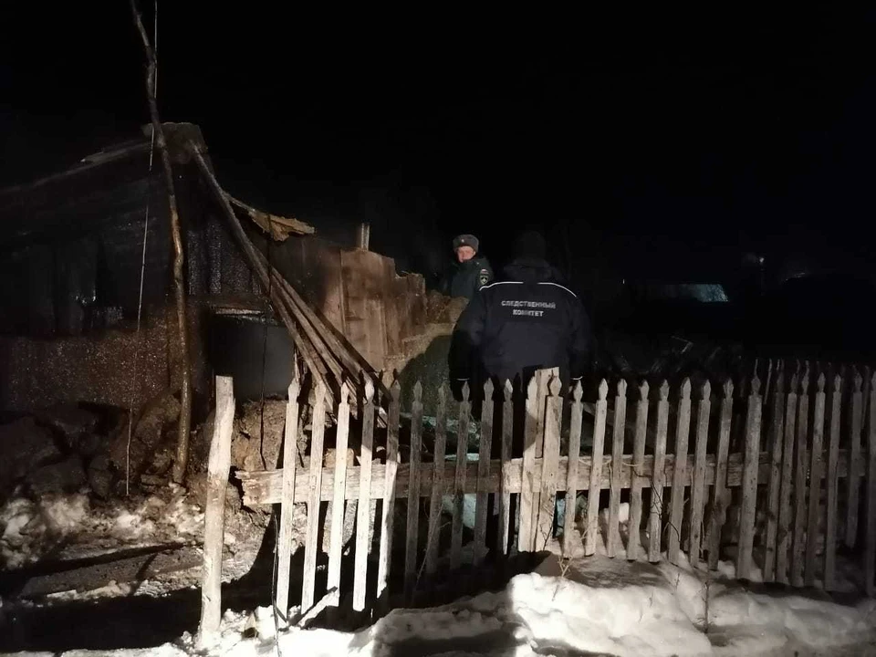 Для ликвидации возгорания были привлечены 13 пожарных и 7 единиц техники Фото: СУ СКР по Самарской области