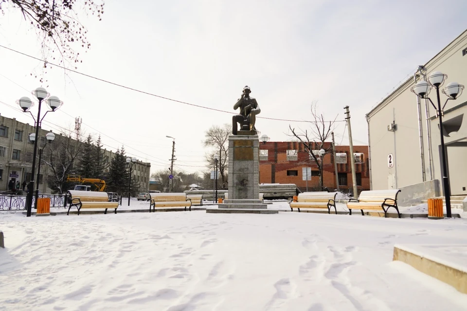 Так, например, в прошлом году преобразился сквер в Свободном. Фото: amurobl.ru