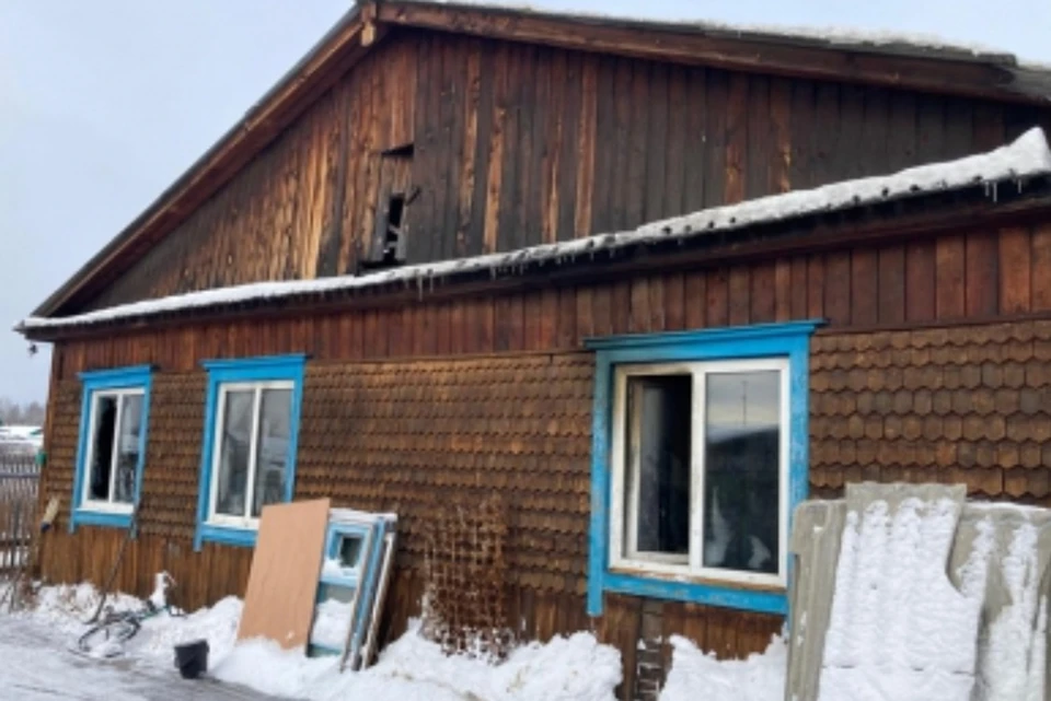 6-летняя девочка погибла на пожаре в Нижнеудинском районе. Фото: СУ СК России по Иркутской области