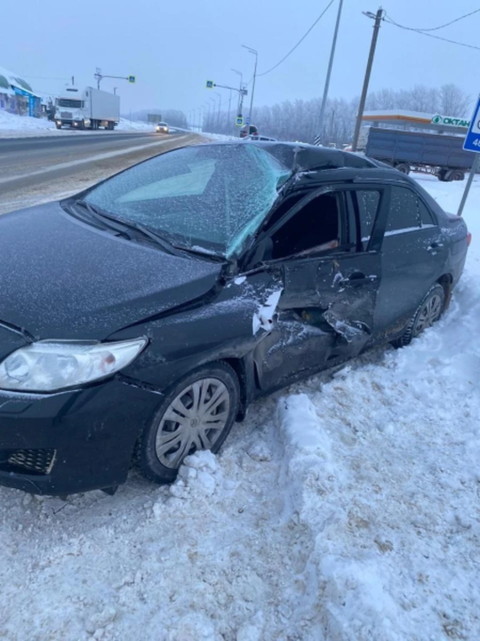 Травмы получил водитель «Toyota Corolla»