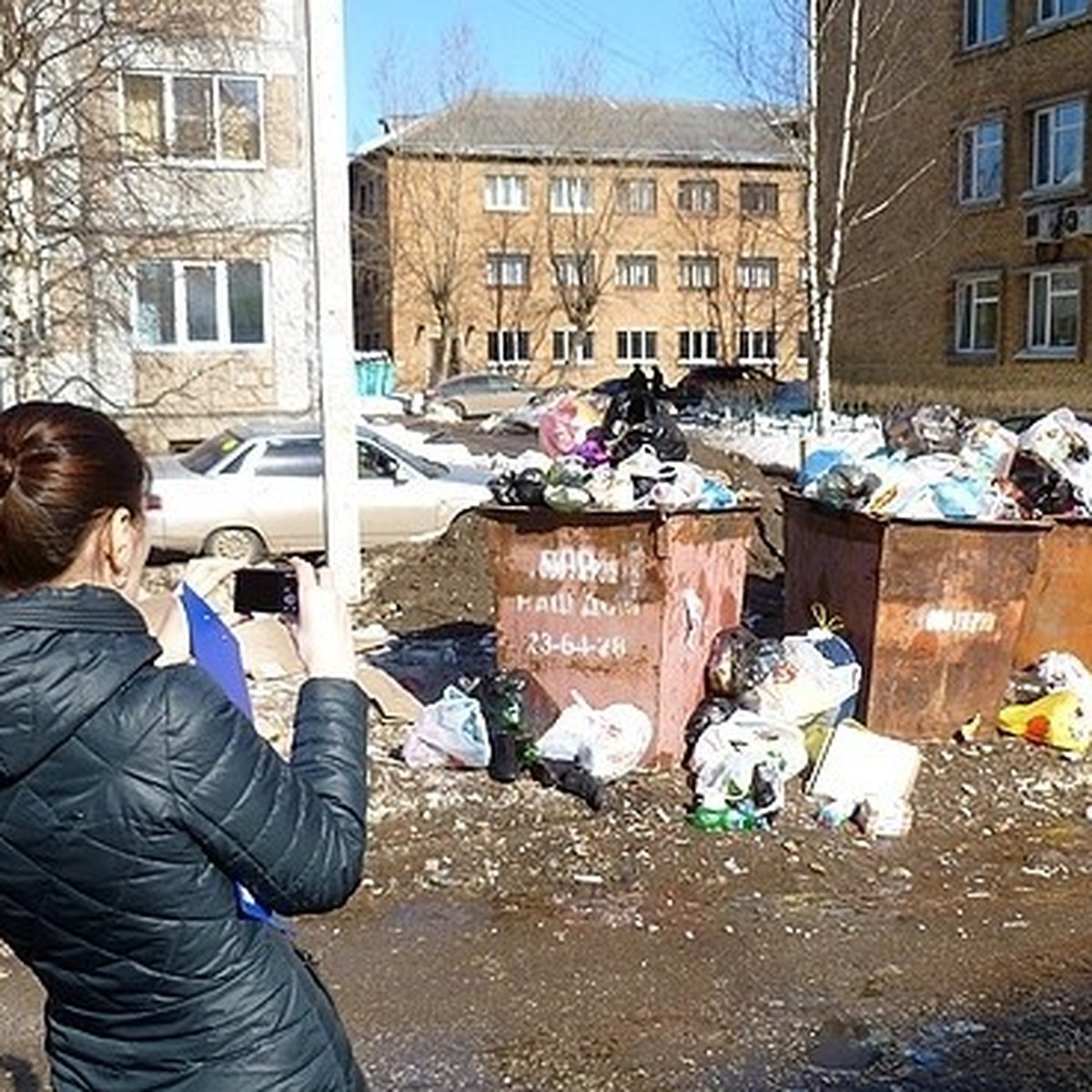 Мэрия Сыктывкара получила в собственность 160 контейнерных площадок для  мусора - KP.RU