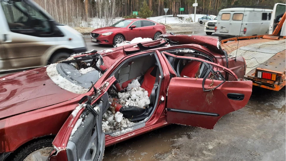 Авария произошла на 6-м километре автодороги «Тамбов-Пенза»