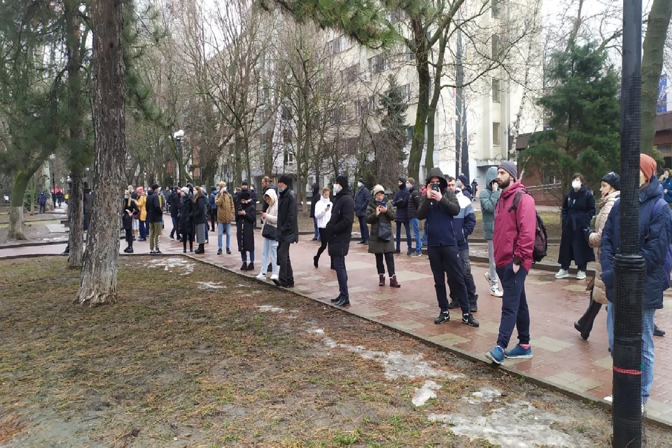 Несанкционированный митинг в Ростове-на-Дону 31 января 2021: что происходит