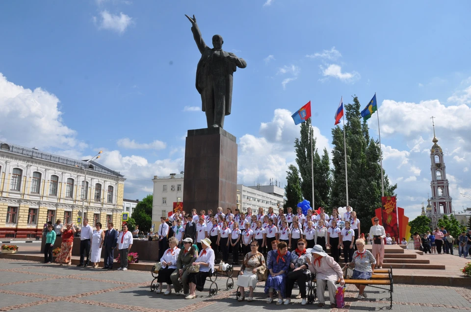 Памятник в тамбове из фотографий