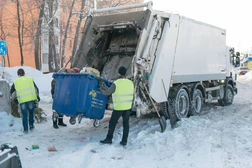 В деревне мусор вывозили весьма нерегулярно.