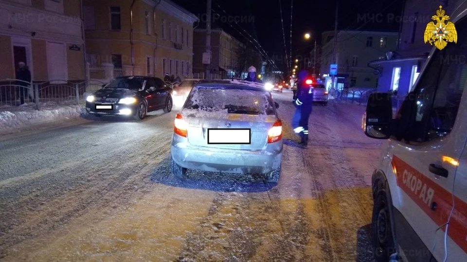 После помощи медиков женщина была отпущена домой