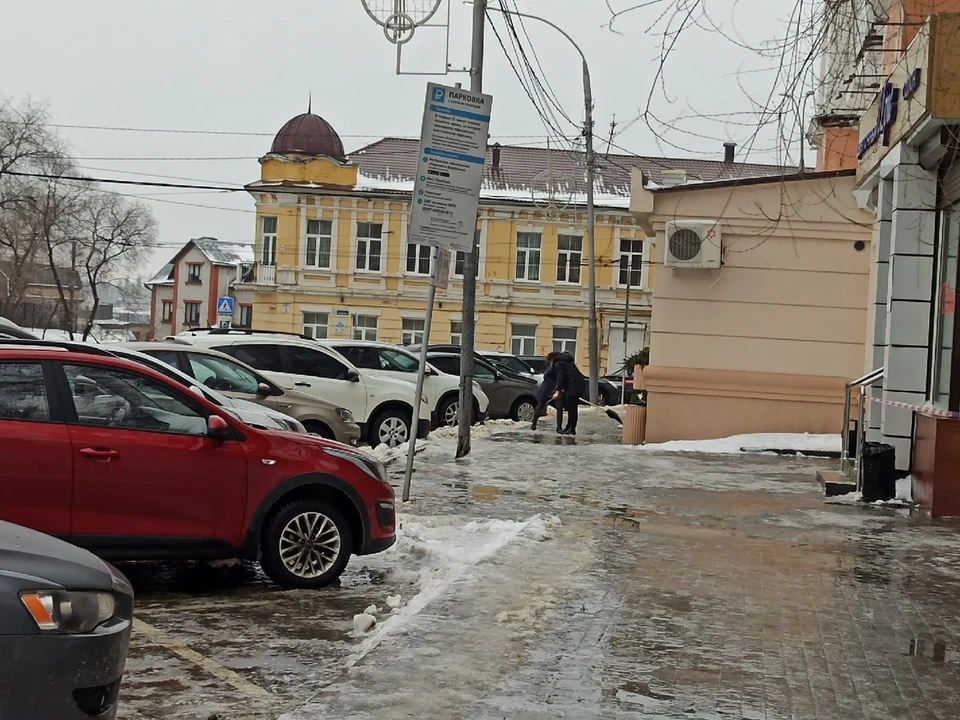 Утренний Воронеж встретил горожан во всем блеске
