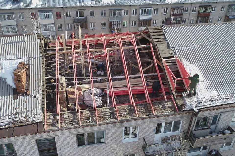 Сейчас возводят деревянные конструкции