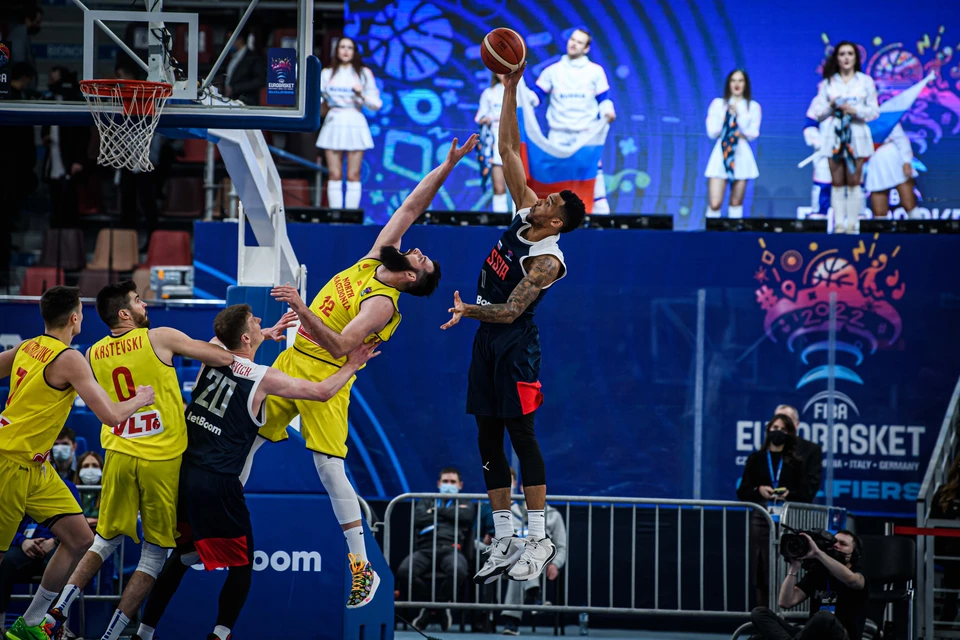 Самым результативным игроком этого матча стал Джоэл Боломбойю Фото: пресс-служба FIBA