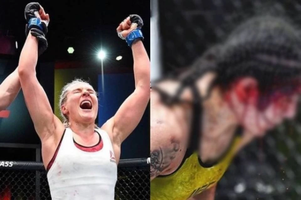 Яна Куницкая выиграла у Кетлин Виейер со счетом 29:28. Фото: www.instagram.com/mma_russia/?hl=ru