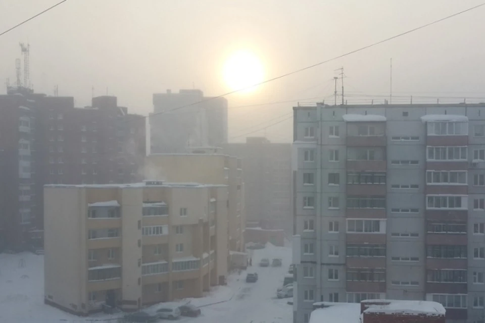Небо над Кемеровом снова «почернело»