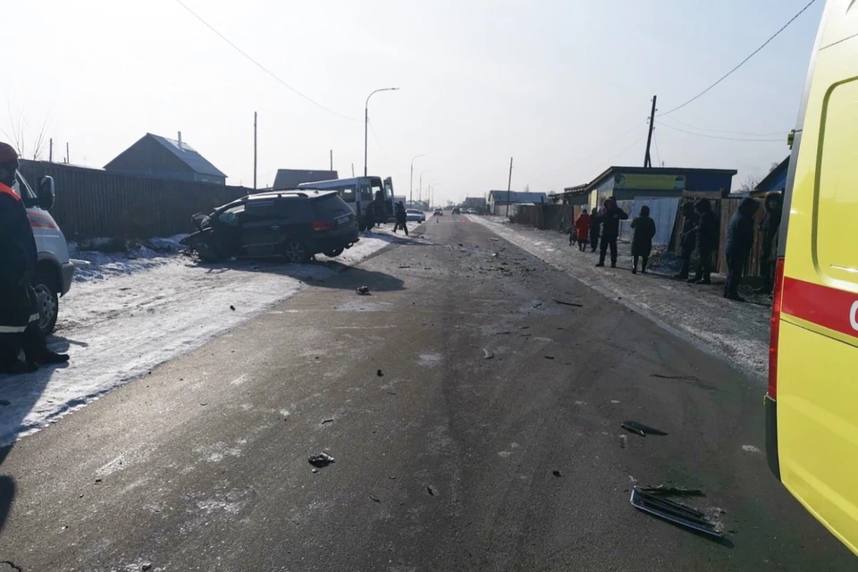 Троих детей госпитализировали с сотрясением мозга, а сам водитель иномарки попал в реанимацию Фото: МВД