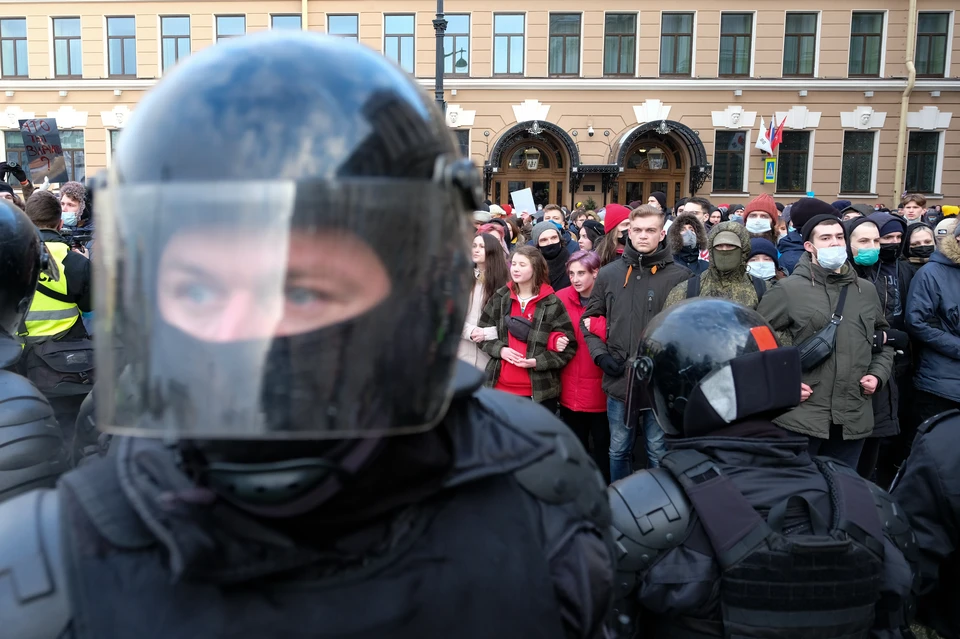 Инвалида по слуху задержали в Петербурге за якобы участие в акции протеста.