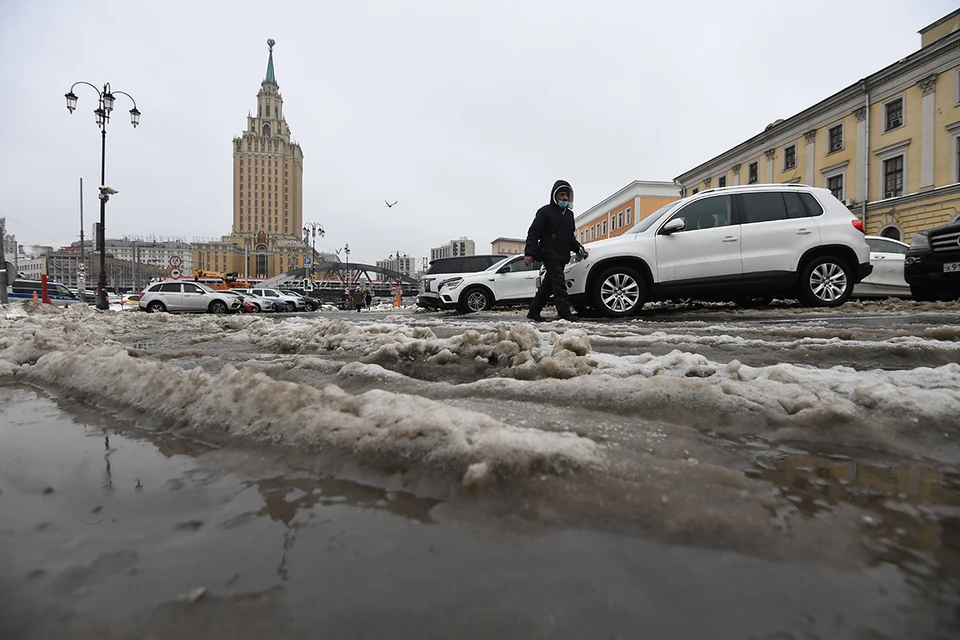 В Москву пришло резкое потепление.