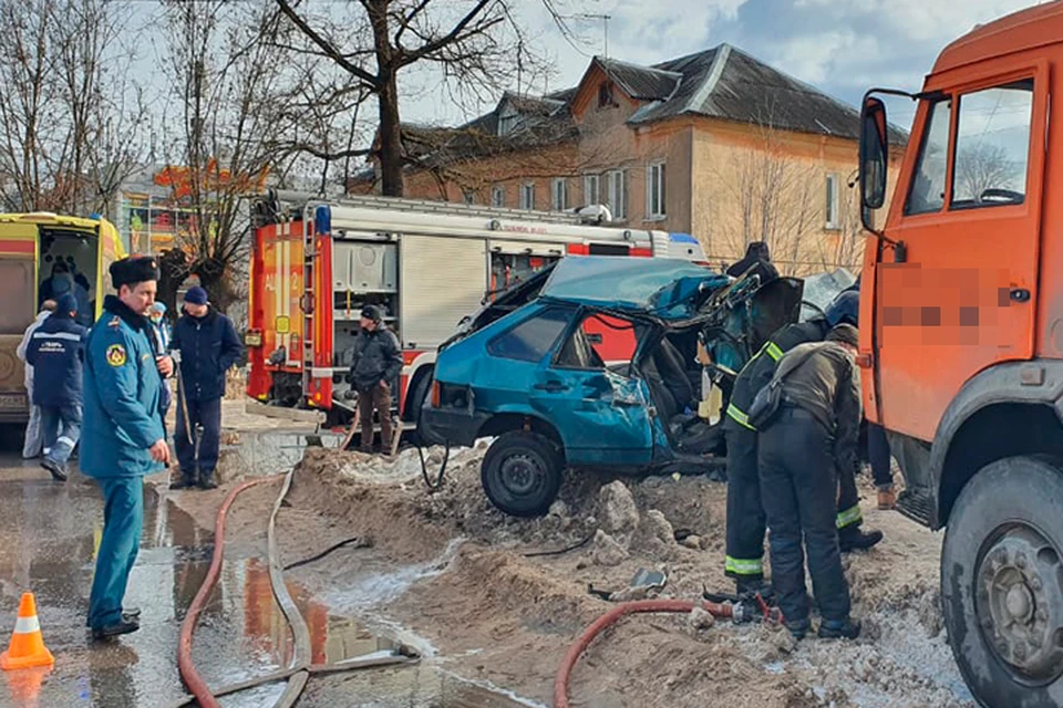 В ДТП пострадал 15-летний пассажир Фото: УГИБДД России по Тверской области