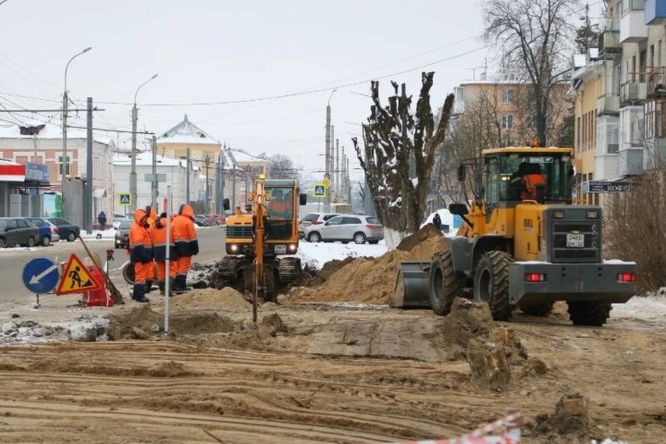 В Брянске в этом году на восьми улицах построят ливневую канализацию. Фото: пресс-служба Брянской городской администрации.