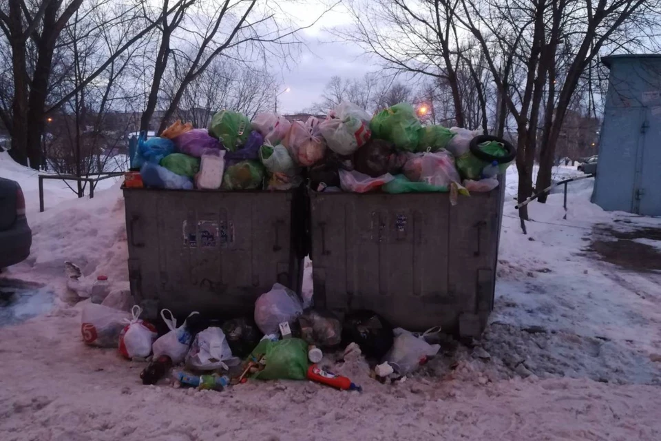 В социальных сетях горожане делятся десятками фотографий битком заваленных свалок.