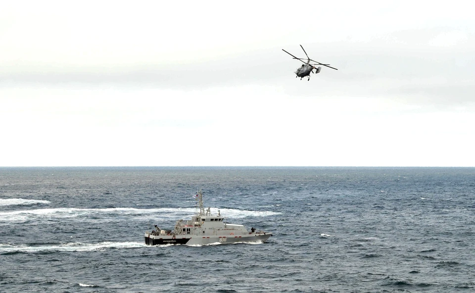 Силы Черноморского флота следят за испанским фрегатом «Кристобаль Колон».