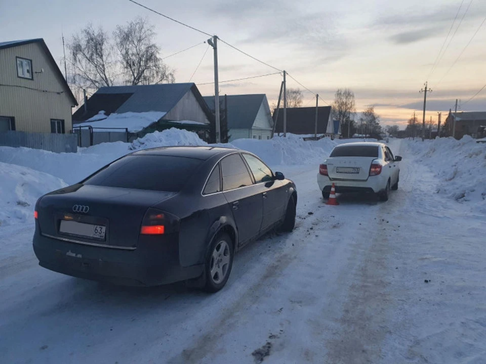 Аварии мог поспособствовать гололед Фото: ГУ МВД по Самарской области
