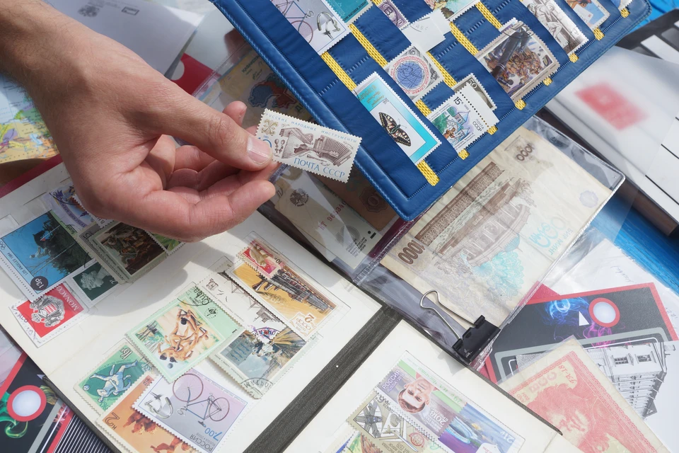 На коллекции советских марок можно заработать капитал.