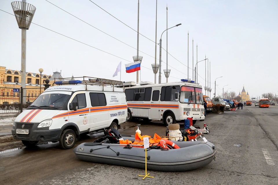 Глава города Юрий Шалабаев поручил главам районов проверить готовность водооткачивающей техники. Фото: администрация Нижнего Новгорода