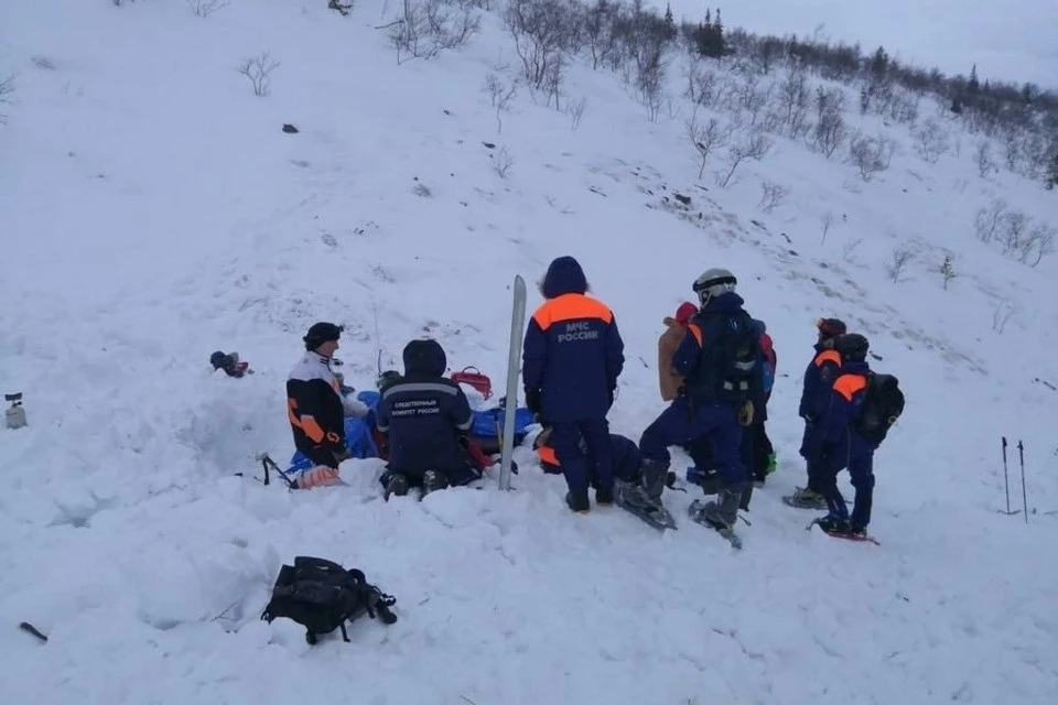 12-летняя петербурженка погибла во время схода лавины в Хибинах. Фото: СУ СК РФ по Мурманской области.