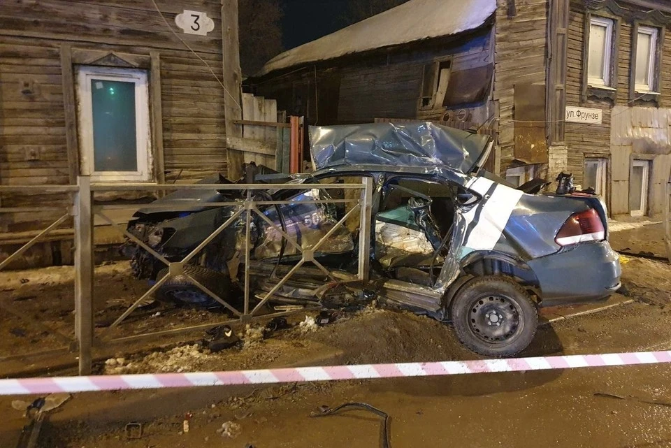 Три человека погибли в аварии с каршеринговым автомобилем в Самаре. Фото - ГУ МВД России по Самарской области