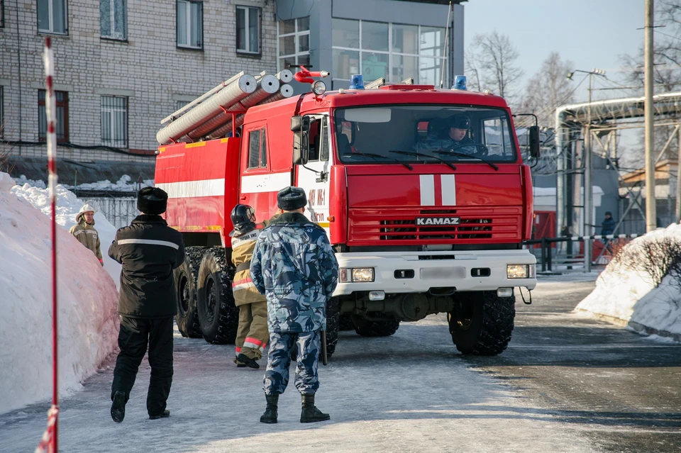 Чрезвычайную ситуацию имитируют во время учений в Ижевске