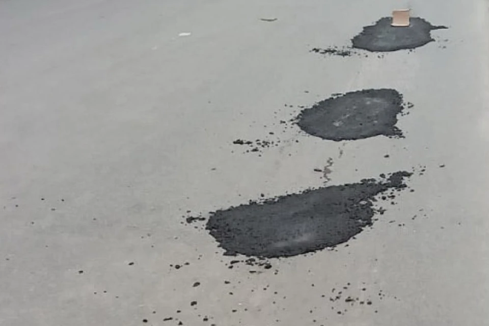 В Ростове залатали опасную яму на Нагибина. Фото: городская администрация