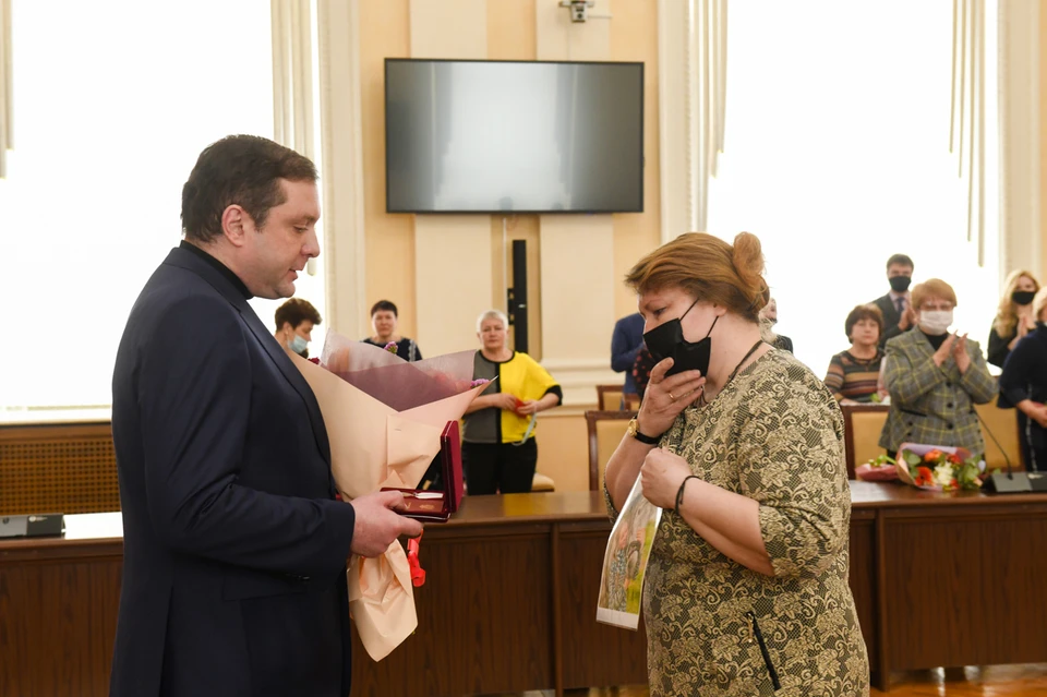 Смолянам вручили Государственные награды. Фото: администрация Смоленской области.
