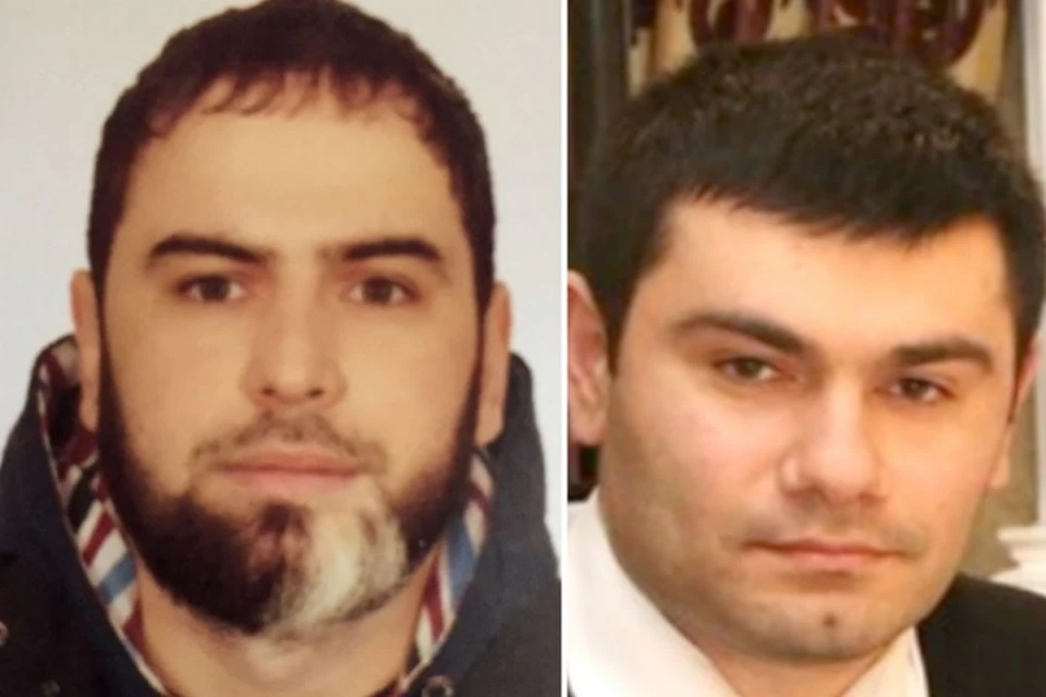 Предполагаемый убийца Ризван Котиев (слева) и убитый в 2017 году Амирхан Кокурхоев (справа)