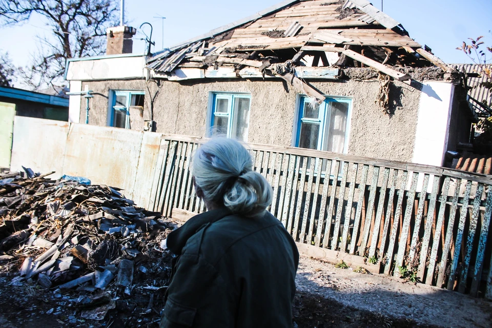 Село Васильевка обесточено, повреждены два здания, персонал насосной станции находится в укрытии (архив КП)