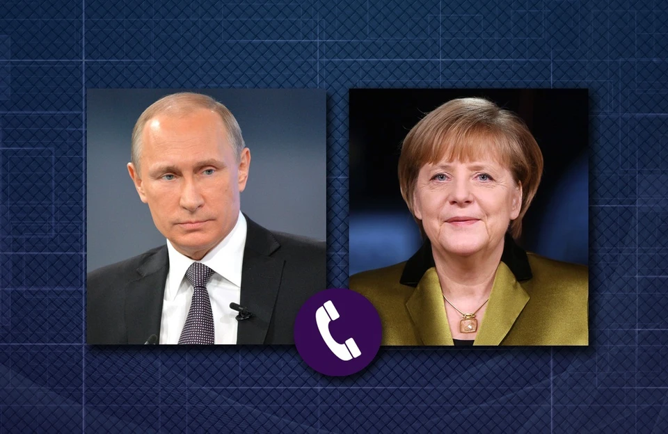 Меркель призвала Путина не усиливать присутствие российских войск у границы с Украиной.