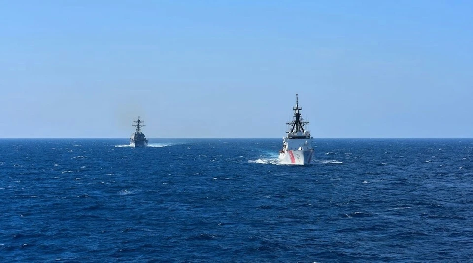 Недавно Россия закрыла часть районов Черного моря для иностранных кораблей. Фото: U.S. Sixth Fleet / Twitter.