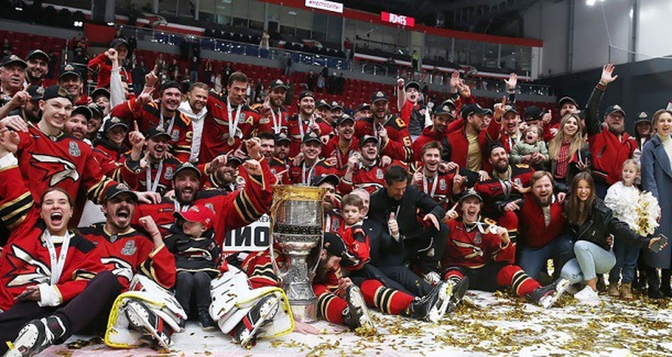 «Авангард» – чемпион. Фото: hawk.ru