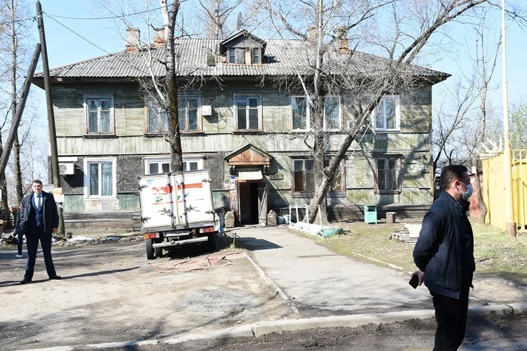 Вместо бараков на проспекте 60-летия Октября в Хабаровске может появиться зона отдыха