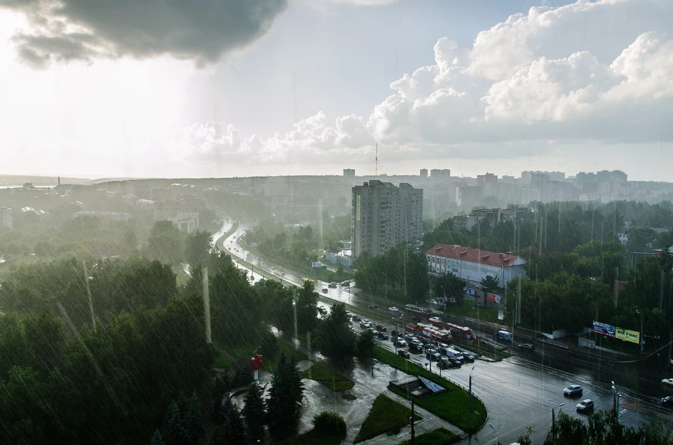 Синоптики обещают дождь в Ижевске 1 мая