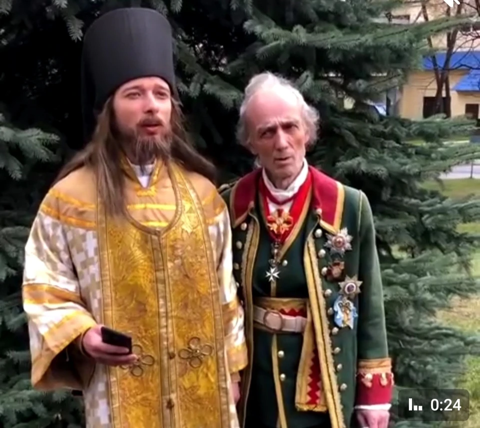 Идет репетиция. Фото: кадр видео "Фильм "Гардемарины-IV"/VK
